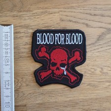Blood For Blood Aufnäher /