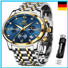 Herrenuhr Edelstahlarmband