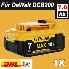 1X Akku 18V 7,0 Ah XR Li-Ion Batterie DCB182 Für DeWalt DCB205-2 DCB184 DCB200-2