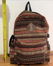 NEU Rucksack Boho Vintage Retro Hippie Braun