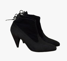 edle Giacinto High-Heel Stiefeletten Gr. 40 (schmal) Echtleder - neu