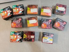 TDK Mini Disc 5x 80 Min. MD Color, MiniDiscs Sony, MiniDiscs Maxell 