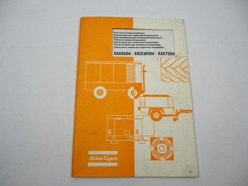 Original atlas copco xas 65 - xas, 55