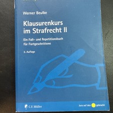 Klausurenkurs im Strafrecht II: Ein Fall- und Repetition... | Buch | Zustand gut