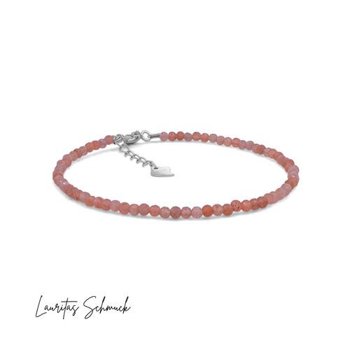 Sonnenstein armband 925 silber - sonnenstein,