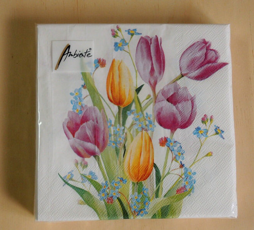 Servietten tulpen - 20,