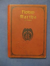 alte Klaviernoten Flotow