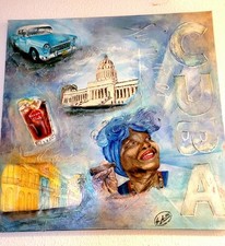 Handgemaltes Acryl-Bild auf