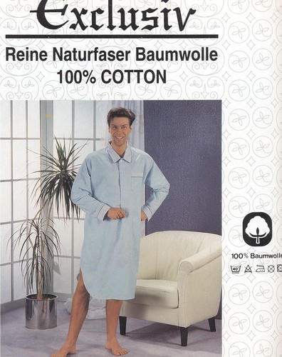 Herren nachthemd exclusiv - herren,