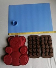 Backzubehör aus Silikon Kuchenform Pralinenform, Unterlage
