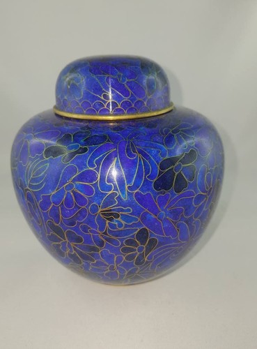 Cloisonne emaille messing vase - cloisonne,