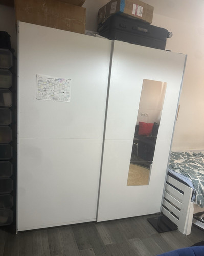 Ikea kleiderschrank weiß - kleiderschrank,