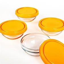 Glasschale 12 cm mit Deckel