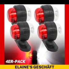 4x Begrenzungsleuchte weiß