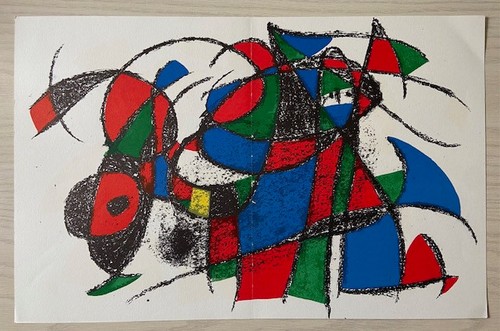 Joan miro orig lithographie - joan,
