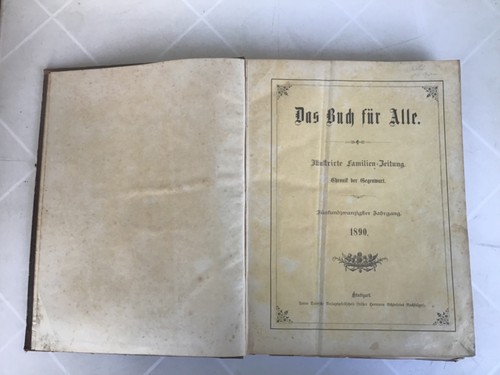 Antikes buch das - buch,
