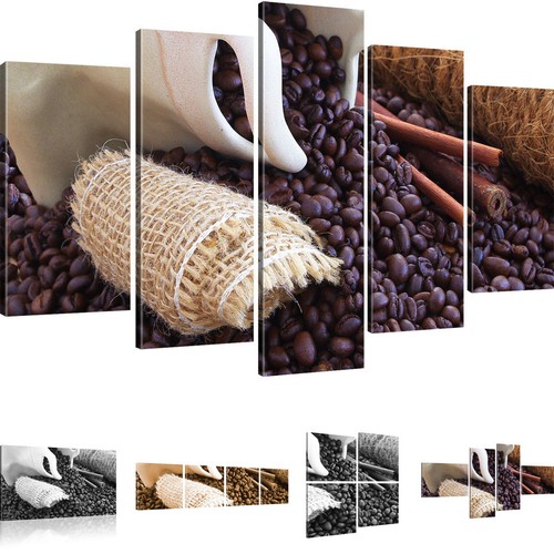 Bilder kaffeebohnen wandbild - bilder,