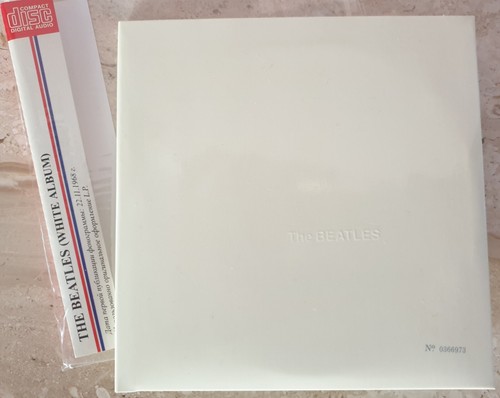 Beatles white album mini - white,