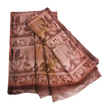 Braut Braun Sari Damen