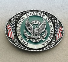 USA Western Gürtelschnalle
