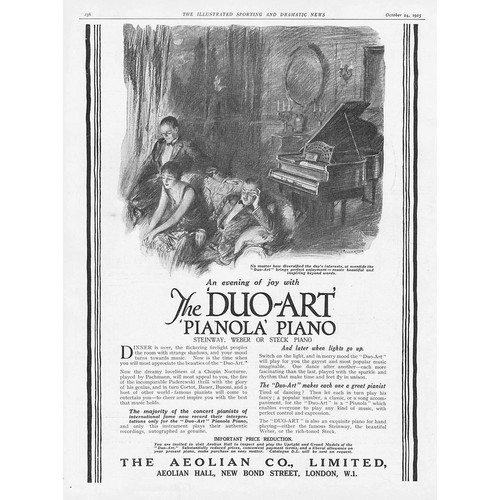 Aeolian duo art pianola - aeolian, co