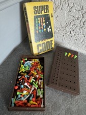 DDR-Spielzeug, originales Logikspiel "SUPER CODE", PLASTICART, OVP !!!
