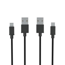 2x 1m micro USB Ladekabel Set