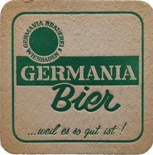 ALTER BIERDECKEL Germania