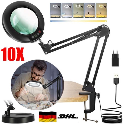 Led lupenleuchte dioptrien - lupenleuchte, 10