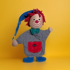 Sterntaler Schnuffeltuch Clown Harlekin alt  gestreift Schmusetuch Vintage