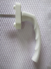 Fernstergriff Griff Weru weiß Kunststoff Fenster Fensterolive Fensterbeschlag