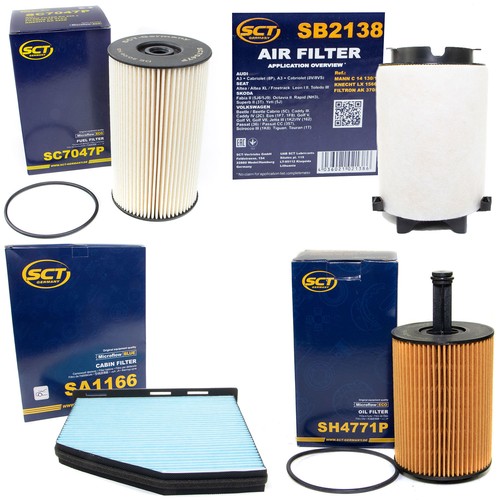 Filter set sct kraftstoff - filter, kraftstoff-