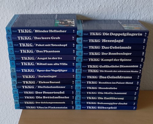 Stück alte tkkg bücher - 28,