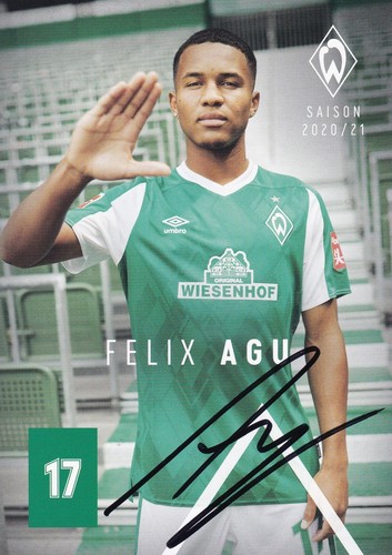 Felix agu autogrammkarte - felix,
