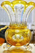 Kristall Prunk Vase 3