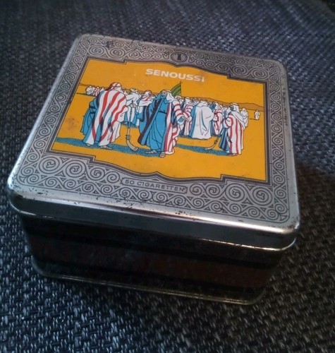 Alte antike metalldose - alte,