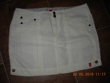 > EDC by Esprit > Cargo Rock Leinen Gr. 36 weiß NEUwertig!