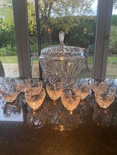 Bleikristall Bowle / Service -