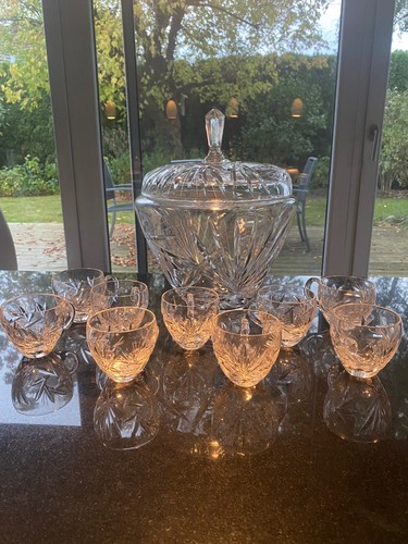 Bleikristall bowle service - bleikristall,