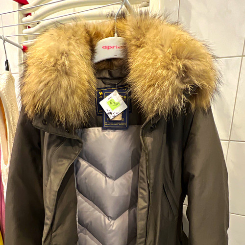 Woolrich damen parka grau - woolrich,