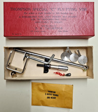 Thompson Model Special C Fly-Tying Vise Flyfishing Origbox Box Vollmetall