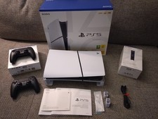 BUNDLE SONY PS5 PLAYSTATION PS 5 SLIM "DISK EDITION" NEUWERTIG 2 CONTROLLER