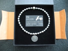 Perlenkette Silber 925 Gold