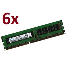 6x 8GB 48GB DDR3 ECC RAM UDIMM