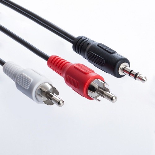 Kabel klinke cinch 5mm - klinke, 3,5mm