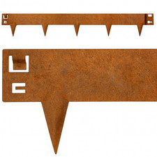 Cortenstahl Rasenkante 6m –