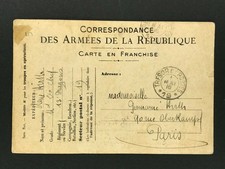 Frankreich Feldpost TRESOR