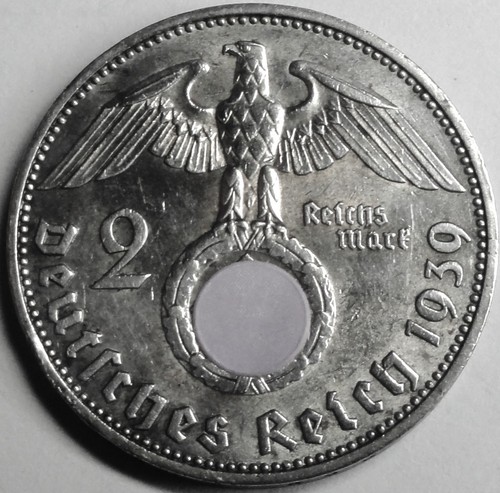 Reich reichsmark 1939 j - reich, 2,-