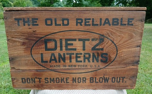 Vintage dietz laterne die alte - vintage,