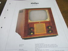 Fernseh TV Archiv Schaltplan 1992 Philips TD 1410U, 1951